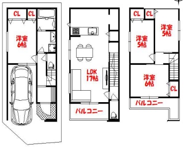 大阪市 株式会社ハウジングギャラリー 新築 新築一戸建て 非公開物件,松原町1-23-6写真