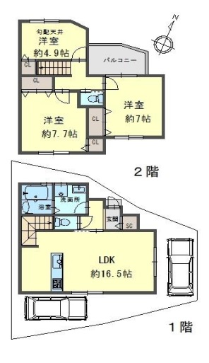株式会社ハウジングギャラリー 新築一戸建て 非公開物件 東大阪市東石切町2丁目物件写真2